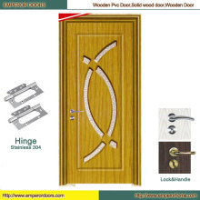 Porte en bois porte en bois porte intérieure PVC porte verre